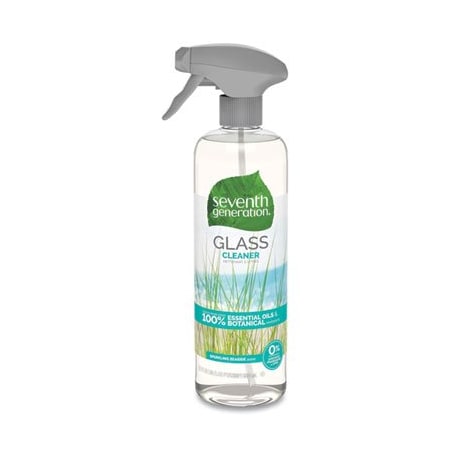 Seventh Generation , NATURAL GLASS AND SURFACE CLEANER, SPARKLING SEASIDE, 23 OZ, TRIGGER BOTTLE 44712EA